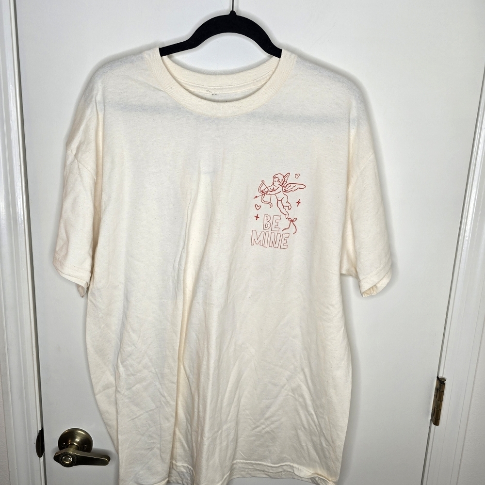 Simply Southern Ivory Tee with Red Accents - Picture 3 of 6